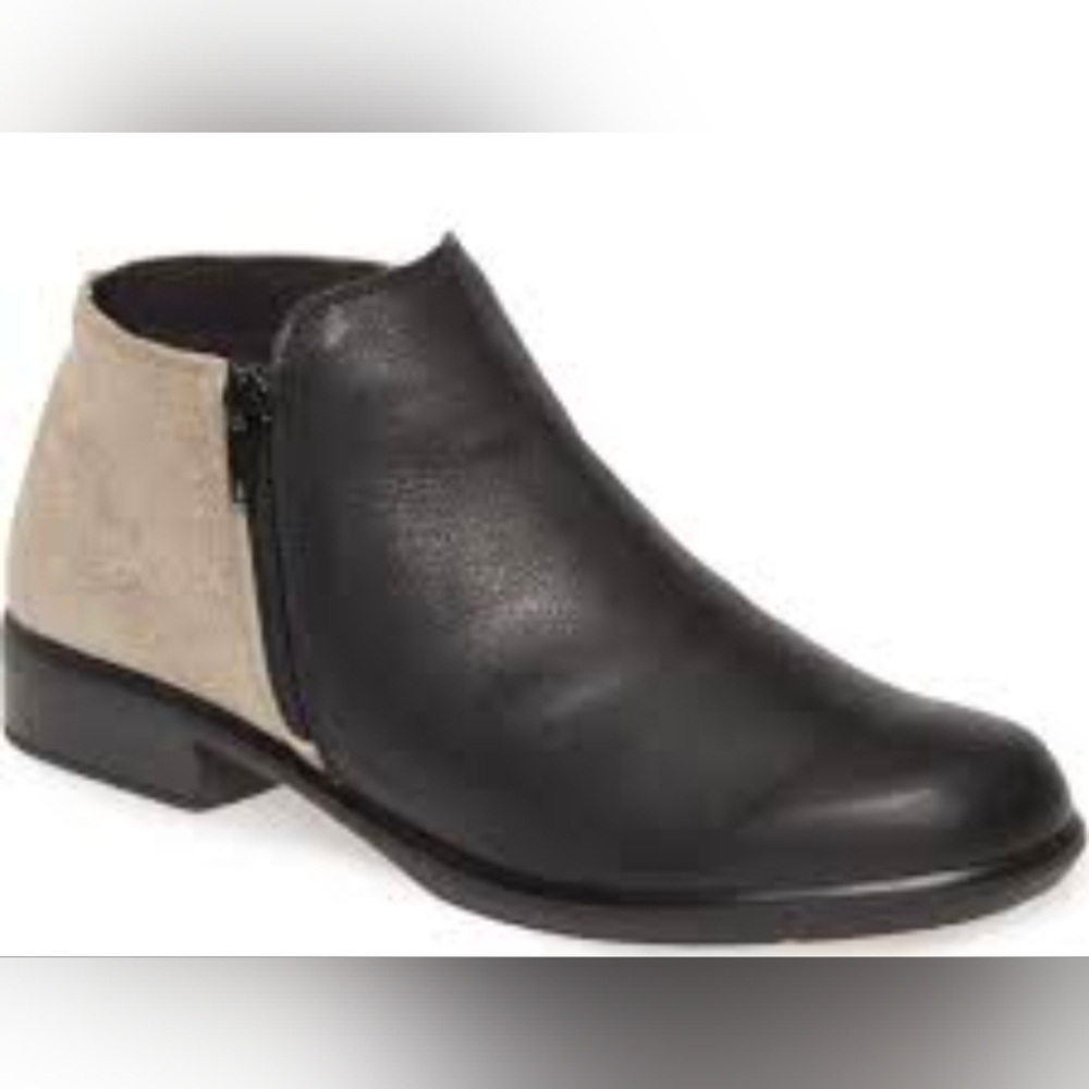 Naot Helm Leather Ankle Boots Women Size 42